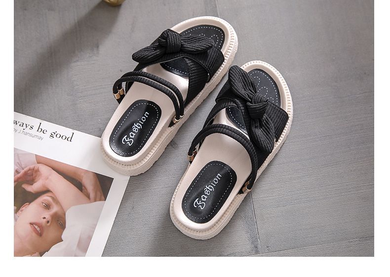 韓系透氣舒適軟底百搭兩穿涼鞋拖鞋 多款可選