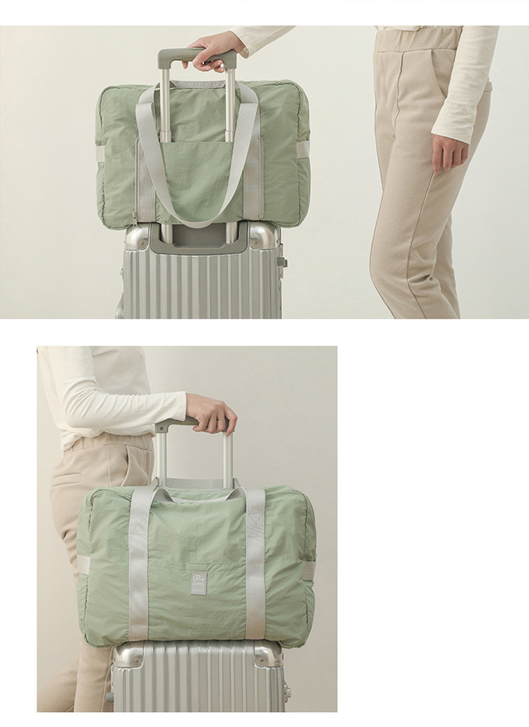 旅行加厚大容量防水折疊旅行袋 旅行包 購物袋  3色
