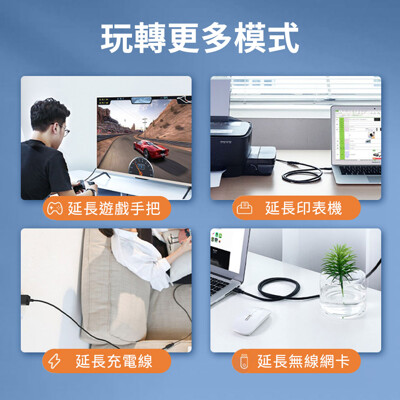 USB 3.0 高速延長線(0.5M/1M/2M/3M/5M)
