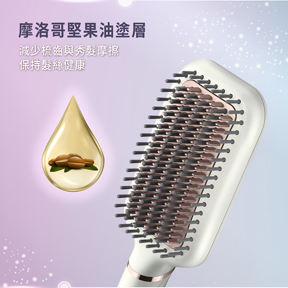 【Philips 飛利浦】沙龍級陶瓷電熱直髮梳(BHH880)