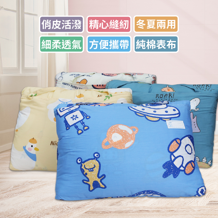 【INDIAN】兒童兩用鋪棉書包睡袋 (四款任選) 兒童睡袋