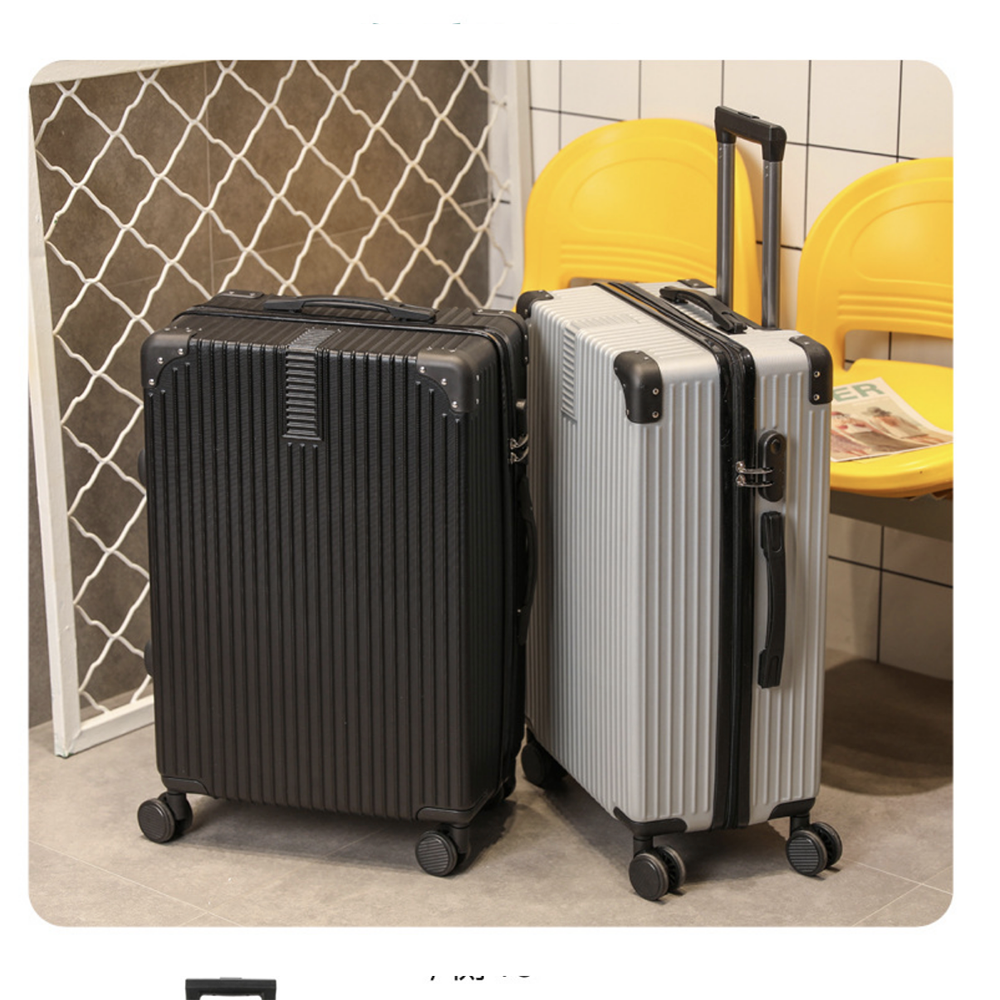 【Aaplus】城市旅人 耐刮防撞復古硬殼行李箱 (20吋/27吋) 多色任選