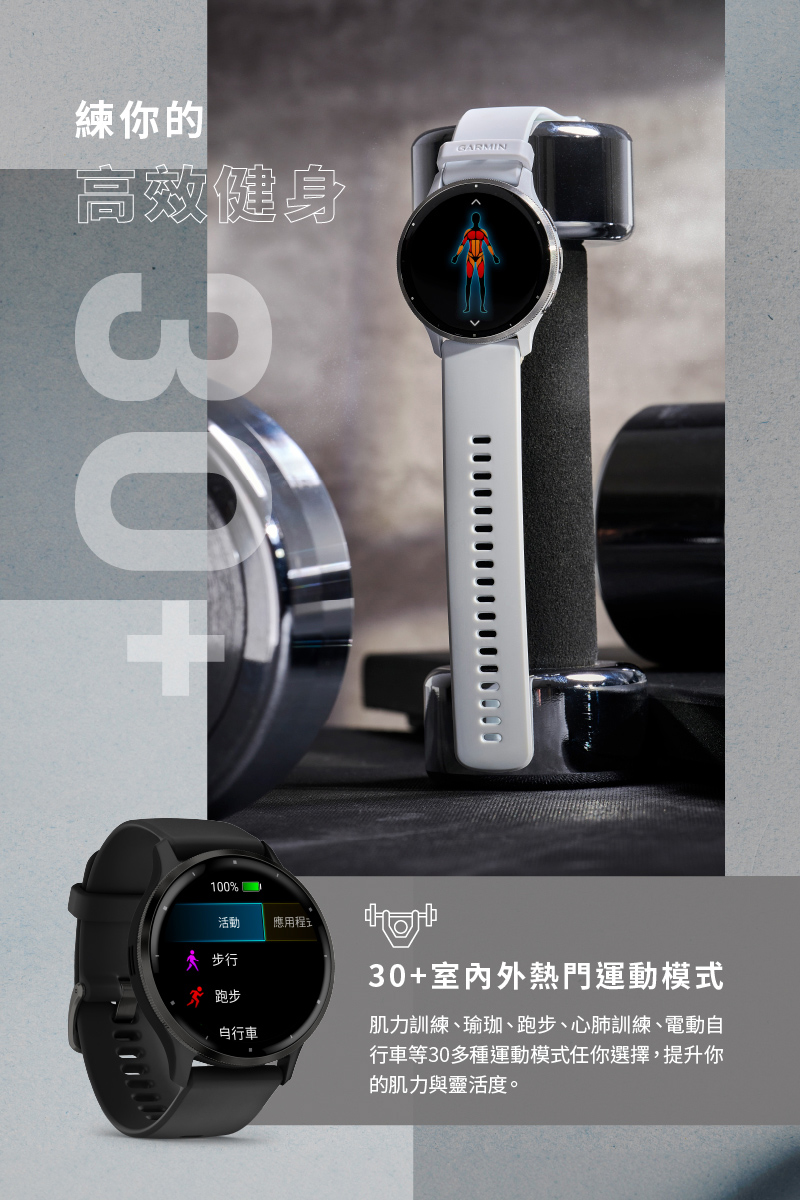 【Garmin】 Venu 3 系列 智慧腕錶