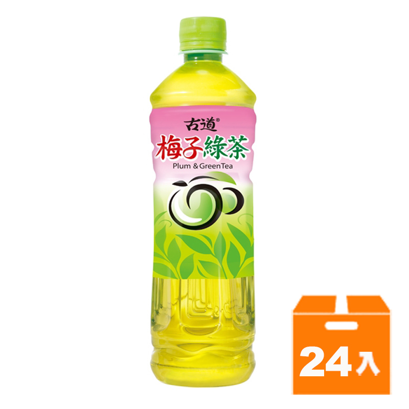 【古道】梅子綠茶 550ml (24入/箱)