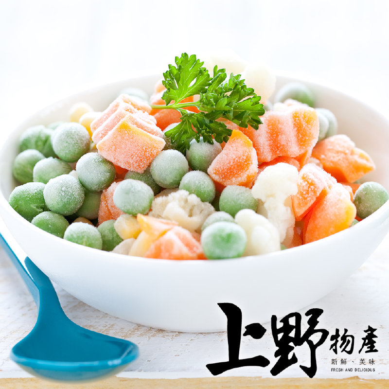   【上野物產】冷凍蔬菜 四色豆 (1000g土10%/包)