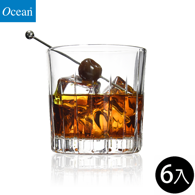       【Ocean】威士忌杯 350cc 時光刻影Traze系列 6入組