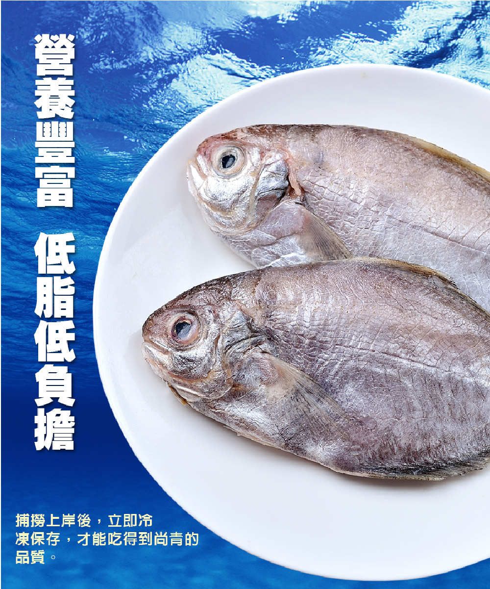       【鮮綠生活】野生肉魚(500g±10%/包 4隻/包 共14包)