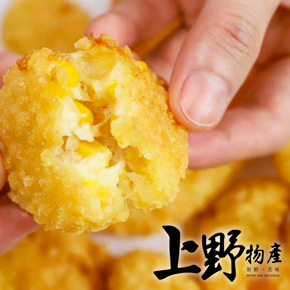 【上野物產】玉米奶油布丁酥 300g/包