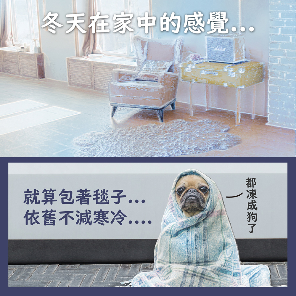       【韓國甲珍】雙人恆溫高級電熱毯-2件組(2+1年保固/顏色隨機出貨