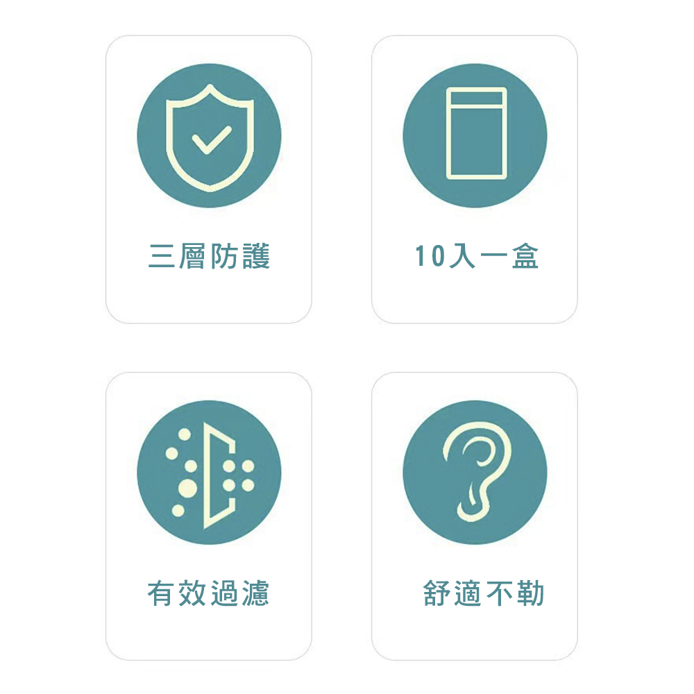 【宏瑋】4D立體醫療口罩 KF94口罩 (10片/盒)