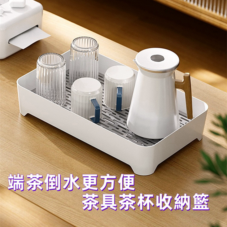 大容量瀝水置物收納籃