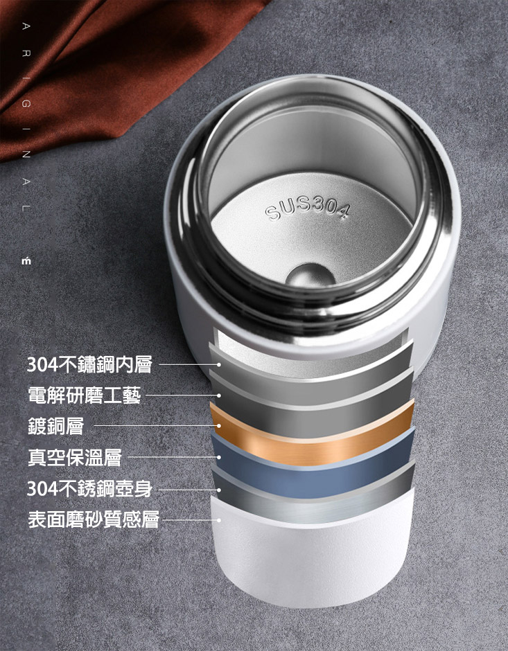 不銹鋼真空壺燜燒罐飯盒