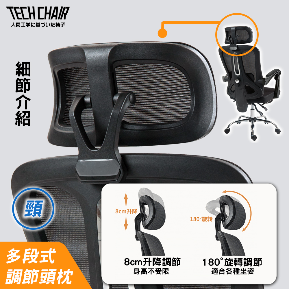 7D極致舒適人體工學椅/電腦椅/辦公椅/書桌椅/電競椅