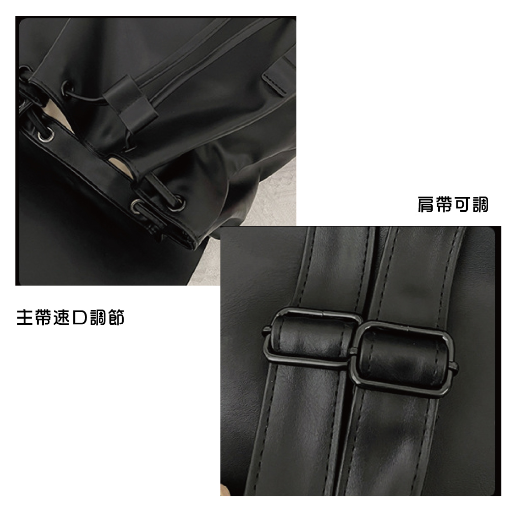 新潮流造型超大容量時尚後背包 電腦包 旅型包 通勤包 兩色任選