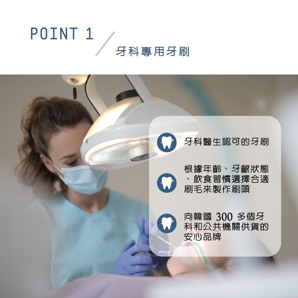 【MISO Dental】 韓國進口 超細刷毛成人牙刷 (4入組附牙刷套)