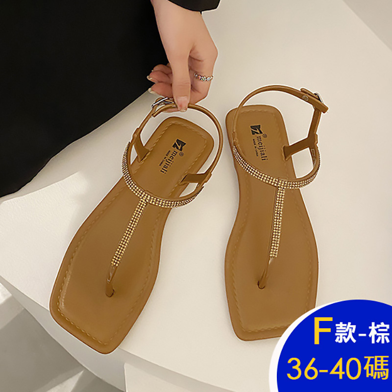 時尚復古風休閒涼鞋 36-41碼 多款任選