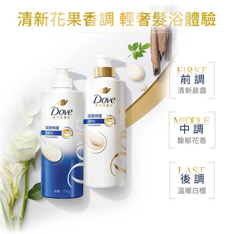 【Dove多芬】 全新升級胺基酸系列洗髮乳700g
