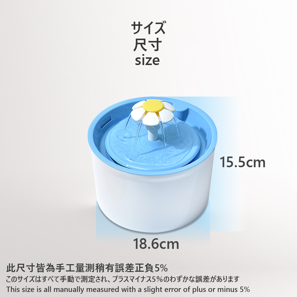       【RoLife 簡約生活】小花寵物USB飲水機過濾棉(4片/盒 濾