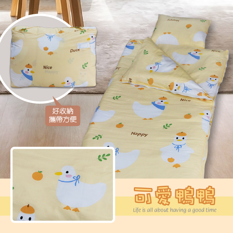 【INDIAN】兒童兩用鋪棉書包睡袋 (四款任選) 兒童睡袋