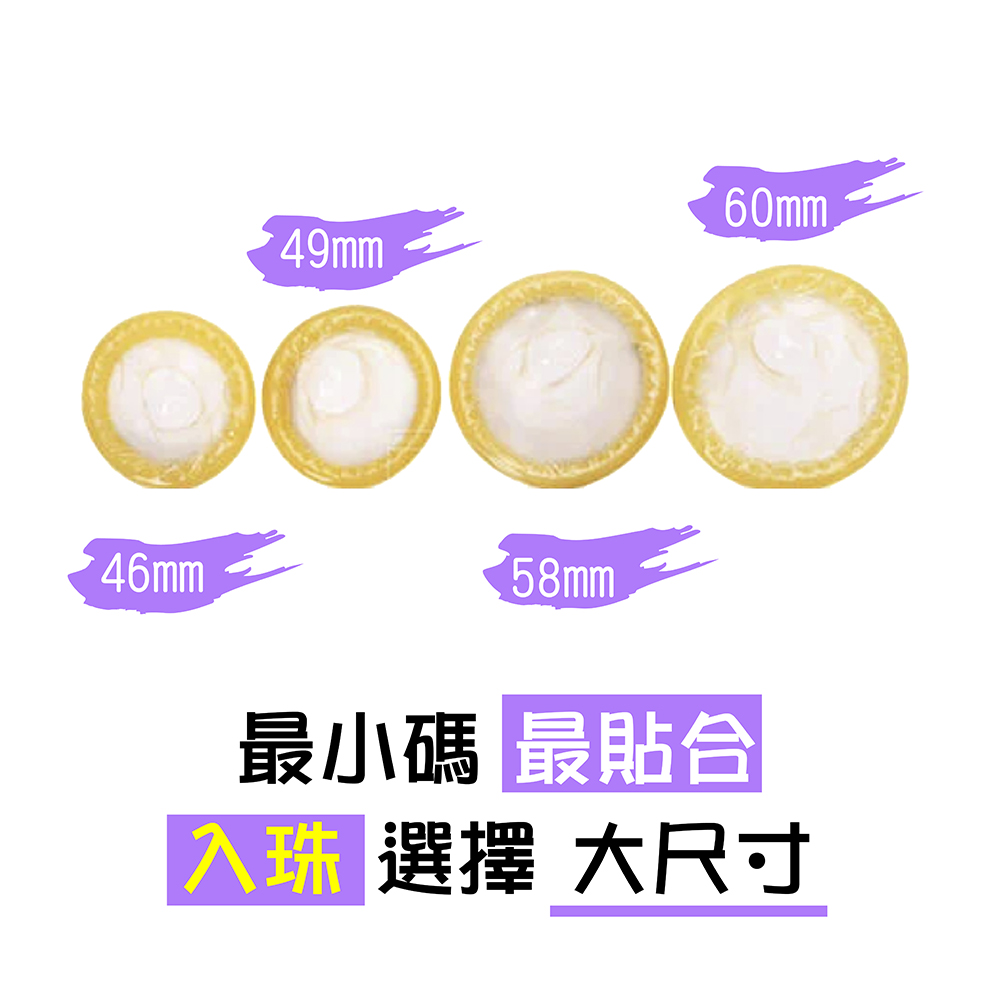 pleasure】樂趣超薄貼身型60mm 大尺碼保險套12入/盒－ 生活市集