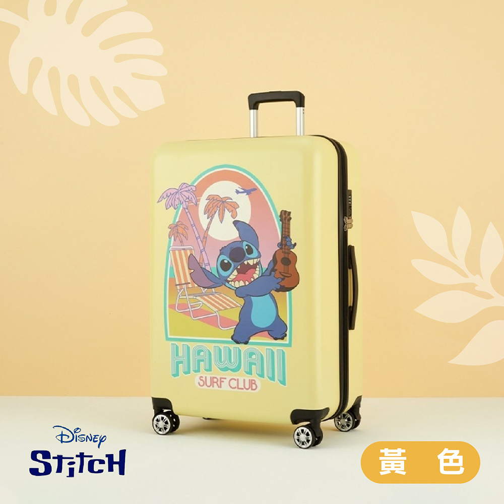 獨家授權 Disney 史迪奇 28吋行李箱 旅行箱 拉桿箱 登機行李箱