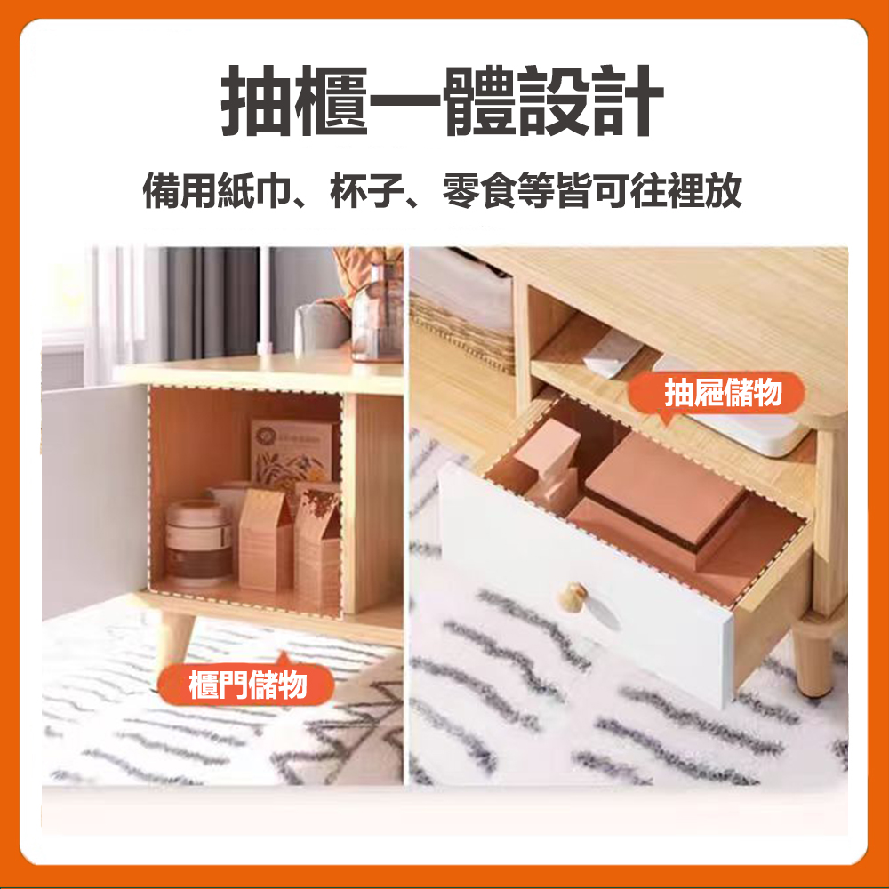 【E家工廠】120公分一門兩抽收納電視櫃 TV櫃 客廳櫃 332