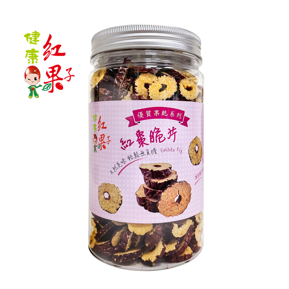 【台灣和樂】紅棗脆片250g 可即食零嘴／熱水沖泡茶