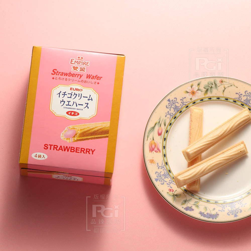 【雙盟】酥脆濃郁餅乾酥棒100g 牛奶/巧克力/草莓