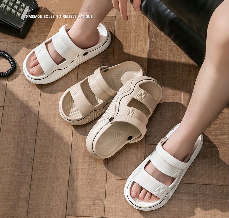 不臭不響防滑舒適洞洞鞋 涼鞋