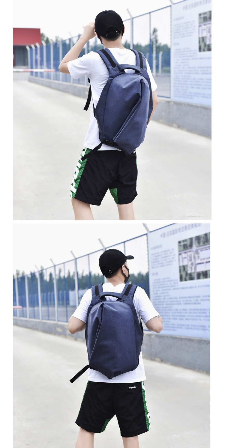 潮流大容量立體造型多功能後背包 電腦包 旅行包 2色可選