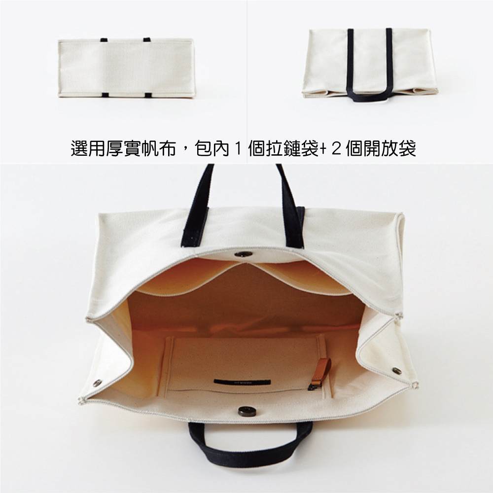 韓版大容量耐磨俐落風帆布托特包 購物包 購物袋 手提包 電腦包