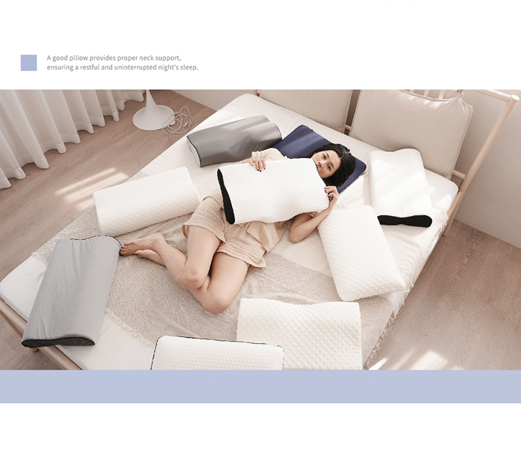 高密度護頸涼感冰絲記憶枕 枕頭 涼感枕 護頸枕
