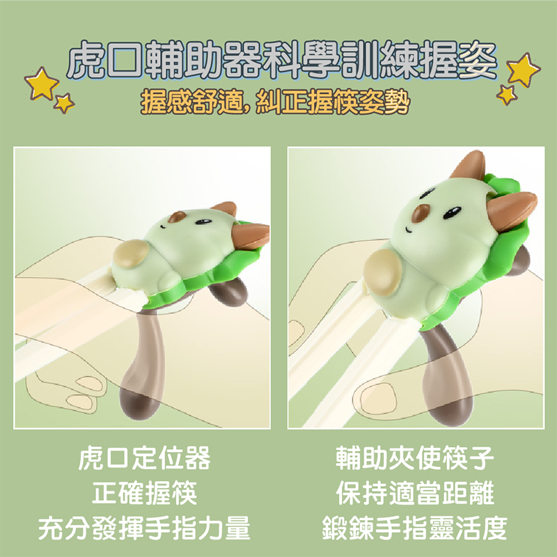 【JAR嚴選】可愛卡通學習筷