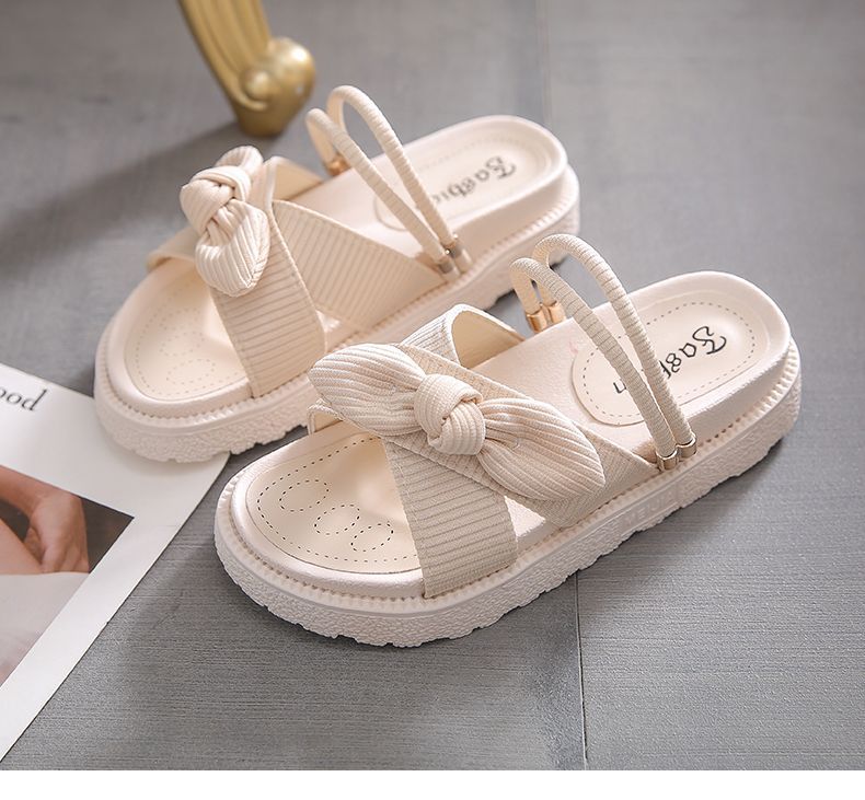 韓系透氣舒適軟底百搭兩穿涼鞋拖鞋 多款可選