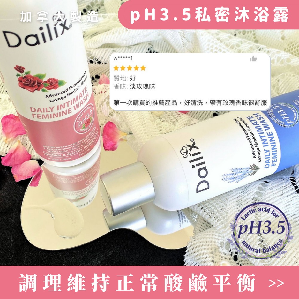 【Dailix】每日健康檢查抑菌護墊(30片/包) 搭私密沐浴露 贈隨身包