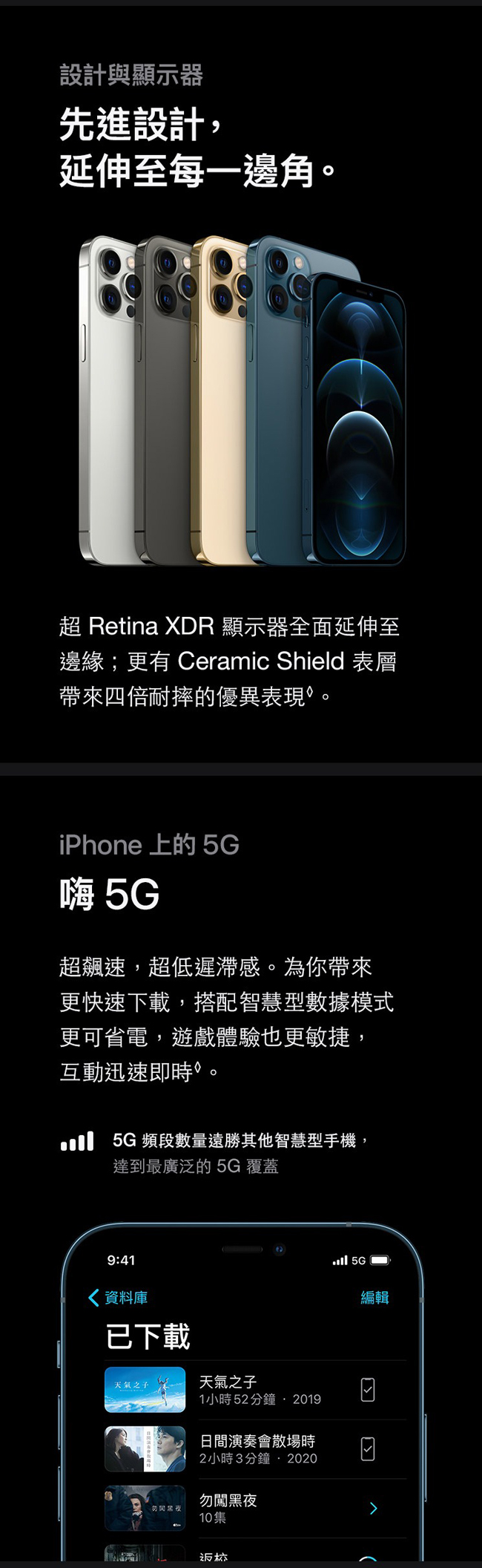 Apple iPhone 12 Pro Max 512G(石墨/銀/金/藍)【愛