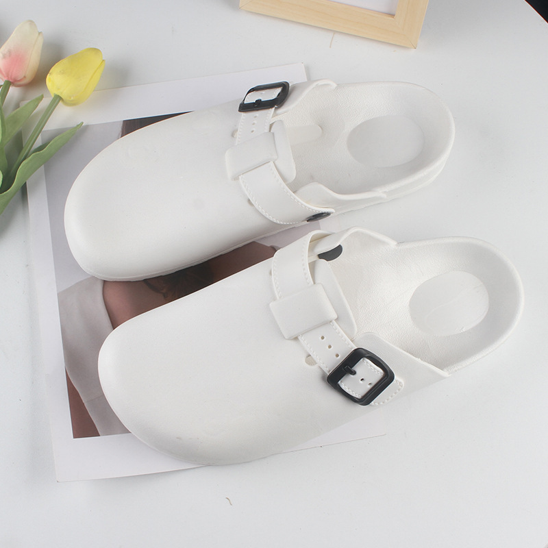 韓系簡約好方便穿脫平底涼鞋 半包女鞋 多款任選 拖鞋