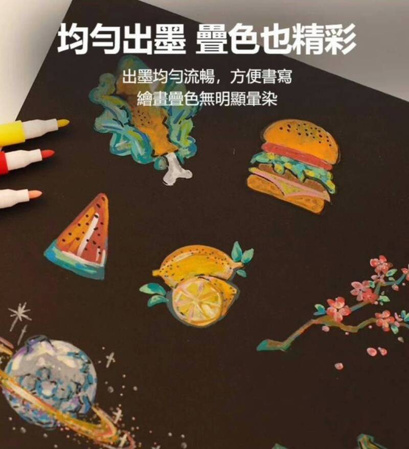 【偽童仿】永恆丙烯馬克筆 紀錄美好回憶神筆 屬於大人的美好 快乾防水不透色