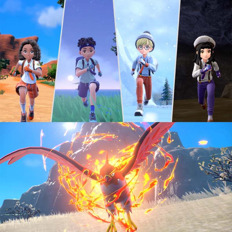 【Nintendo任天堂】Switch 寶可夢 朱/紫 二選一 同捆版 贈特典