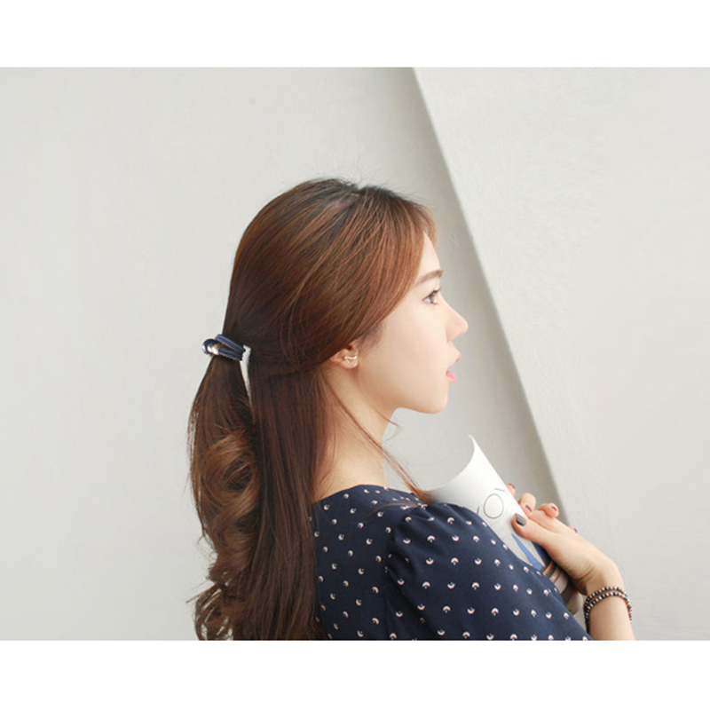 小姐姐最愛韓系蝴蝶結珍珠花朵髮圈 髮飾 高彈性髮圈 髮束