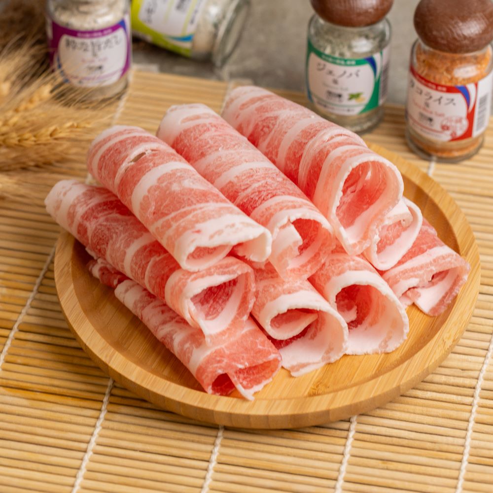 【小嚼士】嚴選豬五花火鍋肉片500g/1kg 台灣豬 五花肉片 五花豬肉 豬肉片