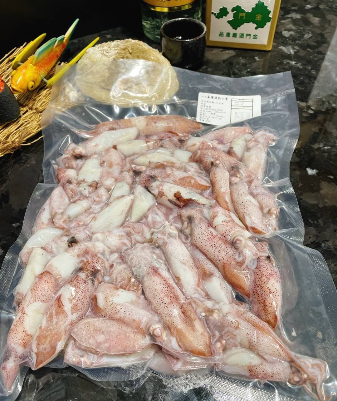 【鮮到貨】基隆港新鮮熟凍小卷600g