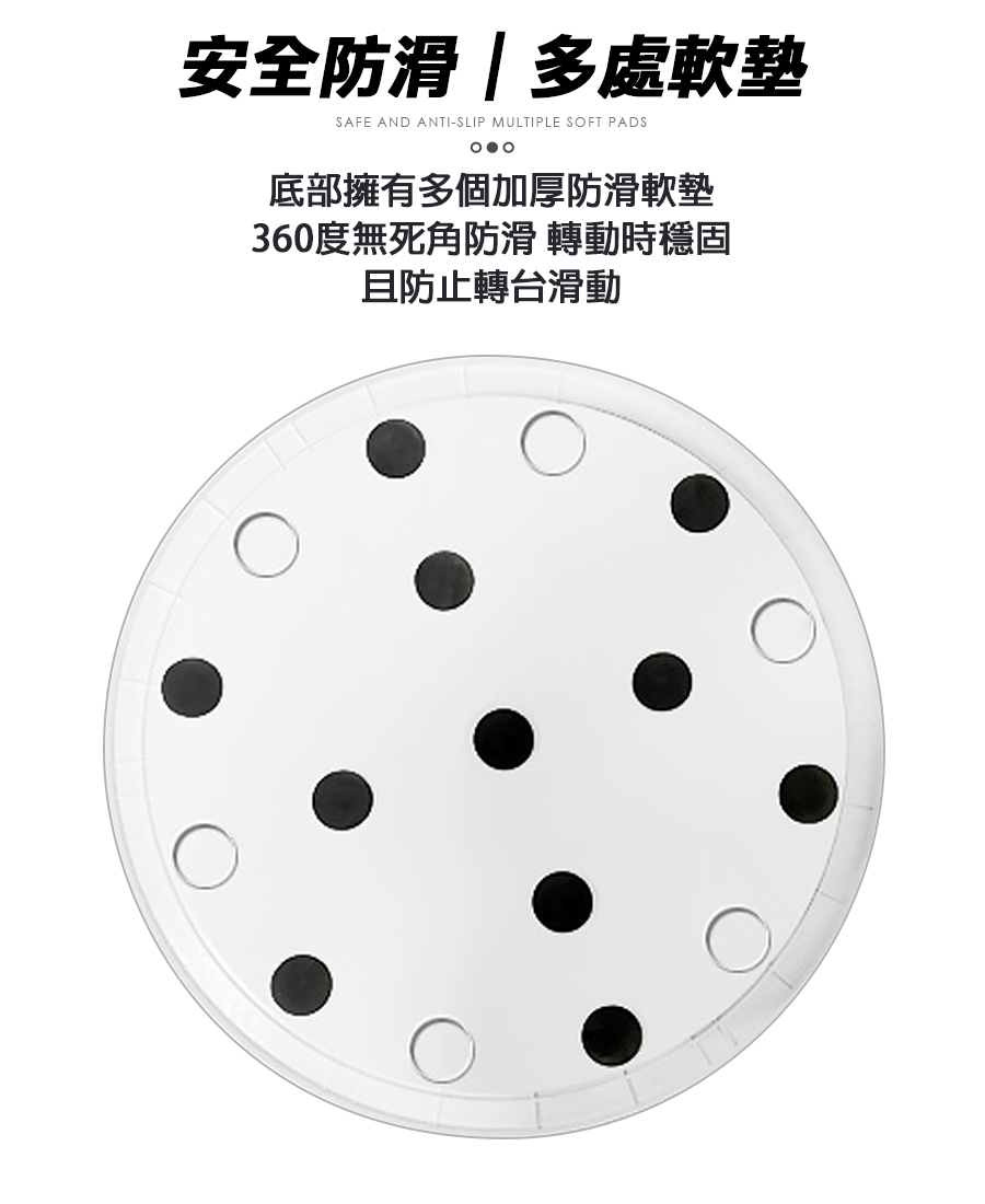 LGS 超大型 52cm電動旋轉展台 耐重50KG