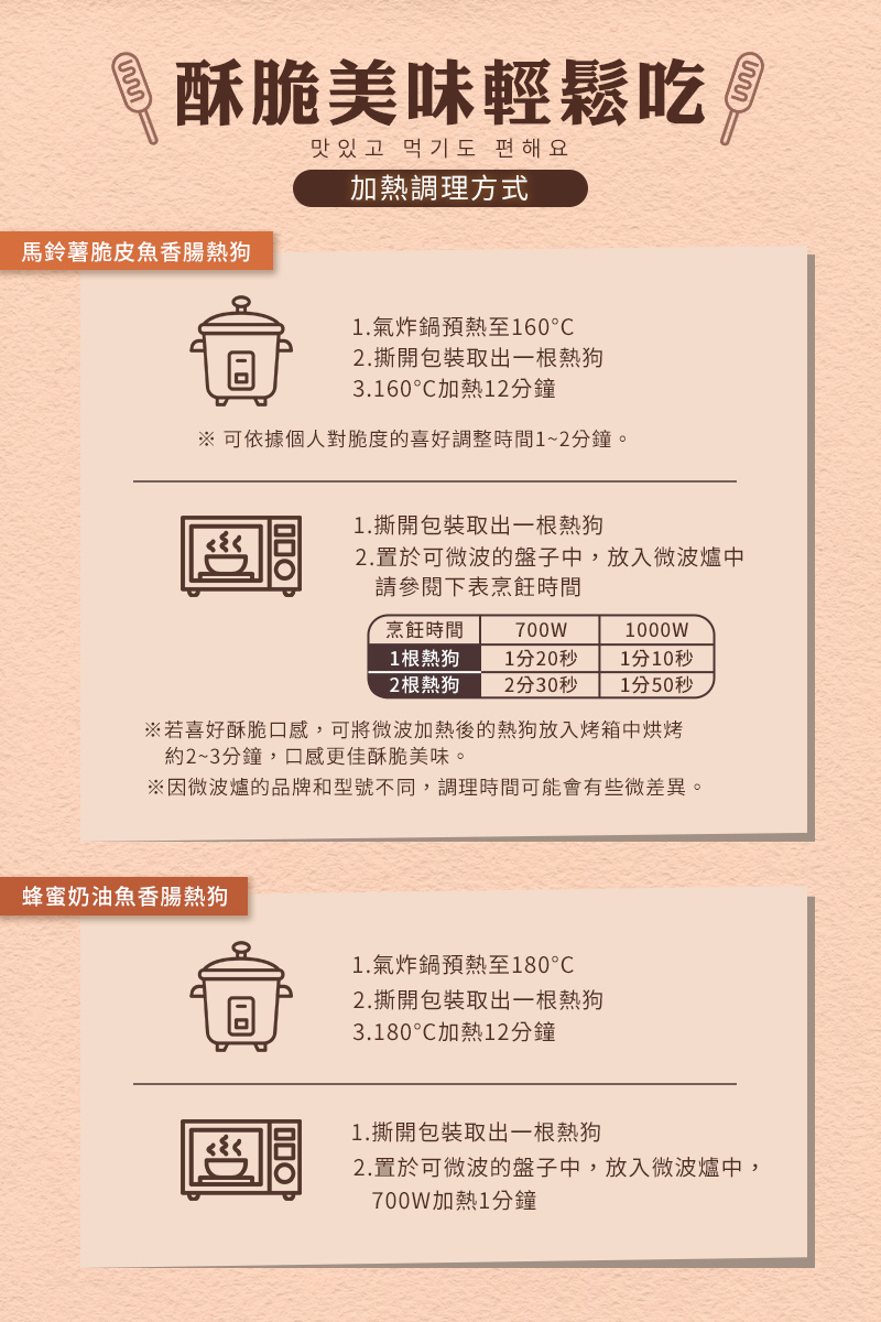 【WOO YANG】韓國酥脆起司魚香腸熱狗 馬鈴薯脆皮/蜂蜜奶油兩款任選