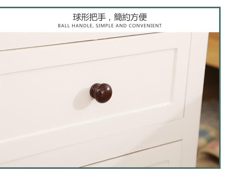 北歐風全實木收納櫃餐邊櫃