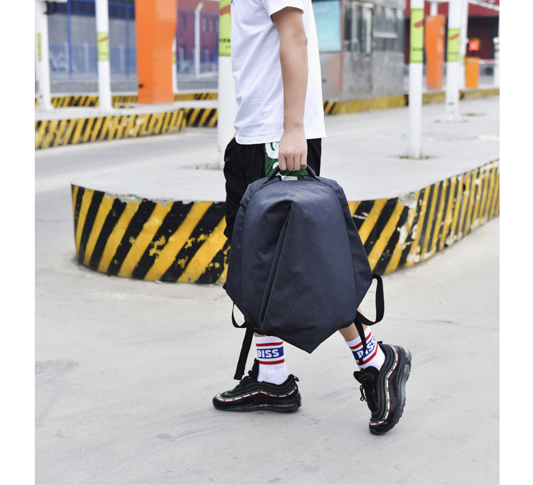 潮流大容量立體造型多功能後背包 電腦包 旅行包 2色可選