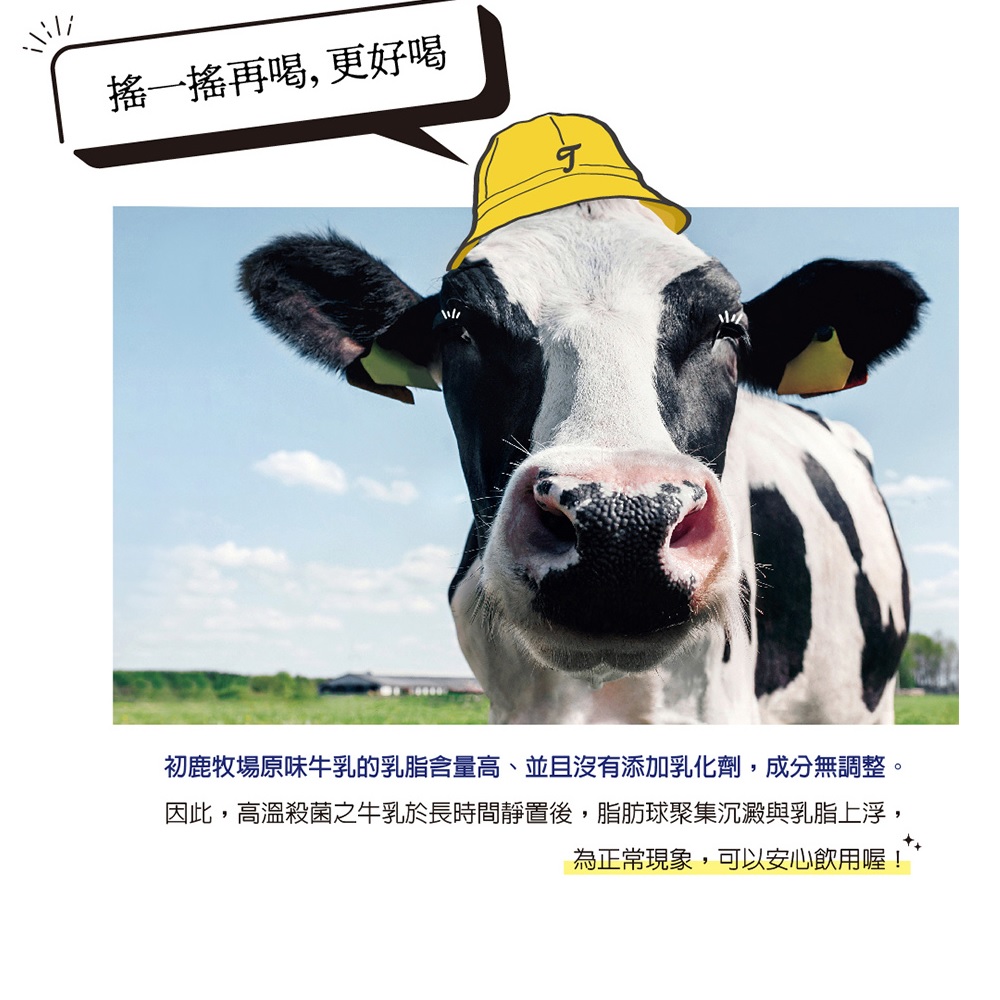 【初鹿牧場】原味生乳保久乳／米牛乳200ml 牛奶 乳品 飲品