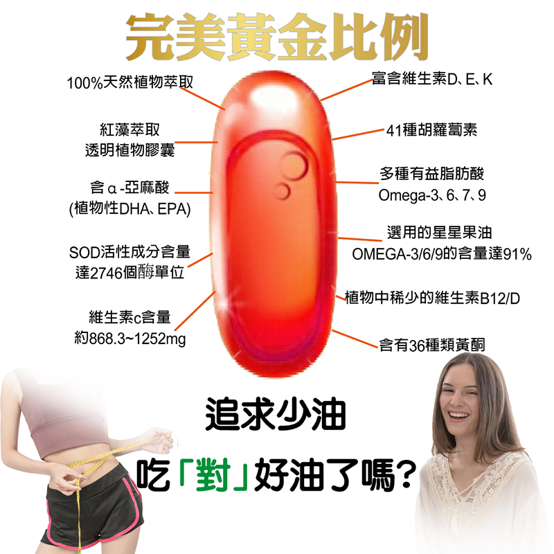 【女神伊登】印加果油蝦紅素EX升級版軟膠囊(30顆/盒)