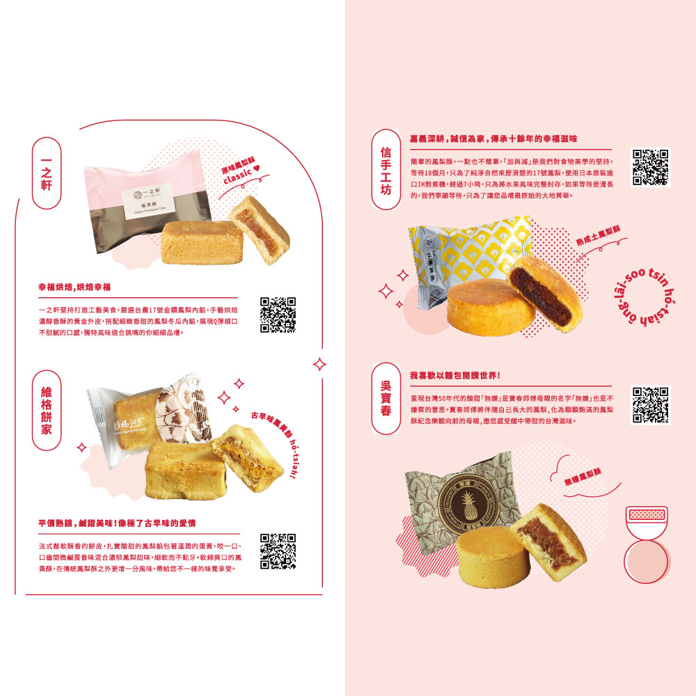 【妞新聞】鳳梨酥夢幻超激版禮盒(12入/盒) 附提袋 名店鳳梨酥大集合
