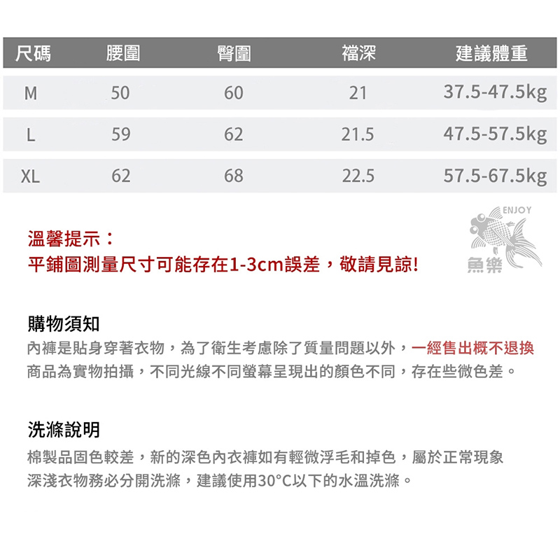 親膚舒適高彈力中腰羅紋內褲 M-XL